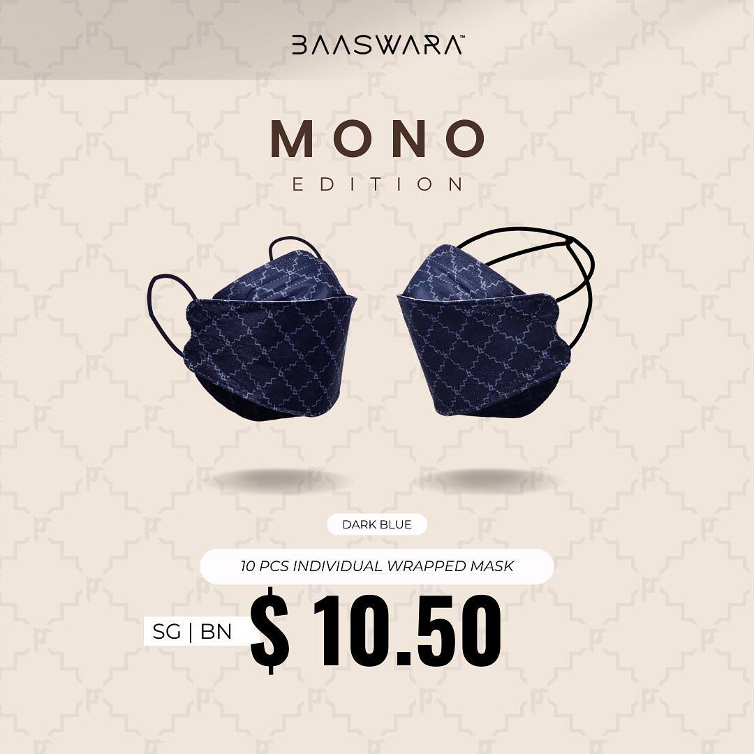 Baaswara Mono Edition KF94 Disposable M@sk (Single box)